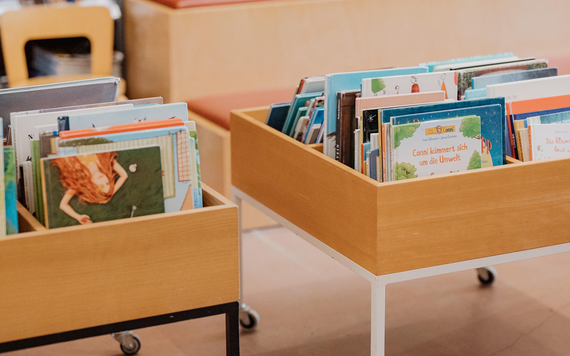 Kinderbüchereischränke